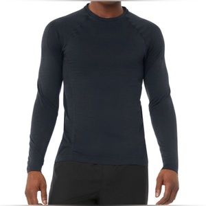 ALO YOGA Men’s Amplify Seamless Long Sleeve Shirt Size Small s NWT